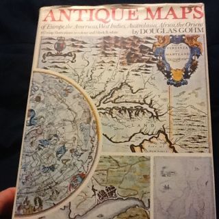 Antique Maps For The Collector By Richard Van De Gohm (1972,  Book,  Illustrated)
