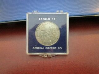 Apollo 11 Historic Coin / Medallion Made With Flown Mission Metal