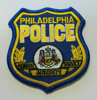 Philadelphia Pennsylvania Police Department Patch 3.  5 "