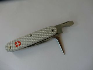 Perfect 1977 Wenger Switzerland Delemont soldier alox Swiss Army Knife 79 6