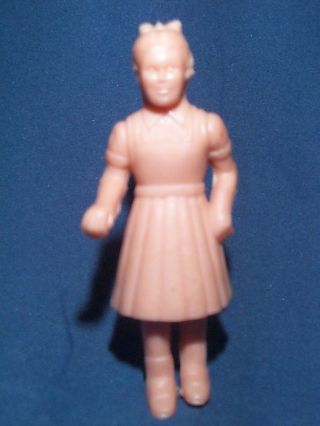 Marx 1952 Pet Shop Or Doll House Family Daughter Figure Pink Flesh Vinyl Nm