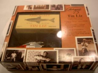 Vintage Old Fishing Collectible Item Limited Edition Arbogast Tin Liz 2004 Box