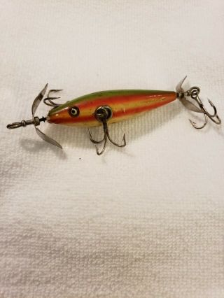 Vintage Pflueger Lure With Glass Eyes