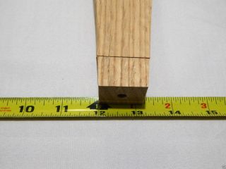 Hoosier Cabinet Oak Leg Wood Replacement 5