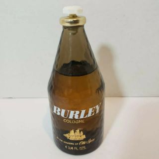 Vintage Old Spice " Burley " Cologne For Men Splash - On 4 3/4 Fl.  Oz 95 Full