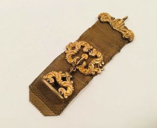Antique Victorian Ornate Gold Filled Pocket Watch Fob