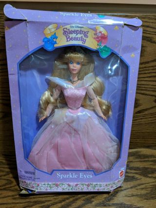 Barbie Doll Disney Sparkle Eyes Sleeping Beauty 15808 Vintage Barbie