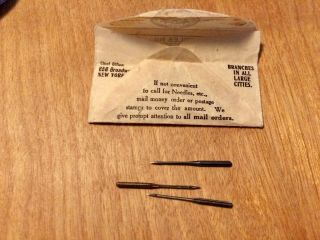 3 Needles in Sleeve - Willcox & Gibbs Sewing Machine Parts Accessories 2