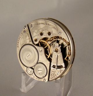 105 Years Old Movement Dial Elgin 15 Jewels Open Face Size 16s Pocket Watch