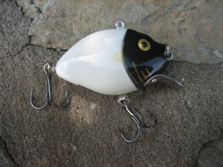 Heddon Punkinseed Ornament Lure - 2 1/2 Inch - Black & White
