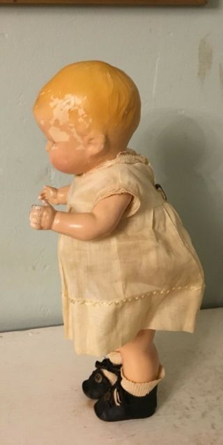Antique Vintage Effanbee Composition Doll 12 In 5