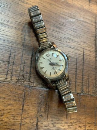 Vintage Ladies Rodania 17 Jewels Incabloc Silver Tone Swiss Made Watch
