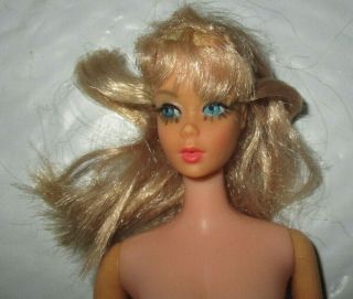 Vintage 1966 Barbie Champagne Hair Twist 