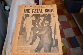 Jack Ruby - President Kennedy The Fatal Shot November 25 1963 N Y Daily News