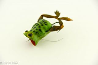 Vintage Jenson Frog Legs Antique Fishing Lure Et30