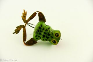 Vintage Jenson Frog Legs Antique Fishing Lure ET30 2