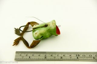 Vintage Jenson Frog Legs Antique Fishing Lure ET30 5