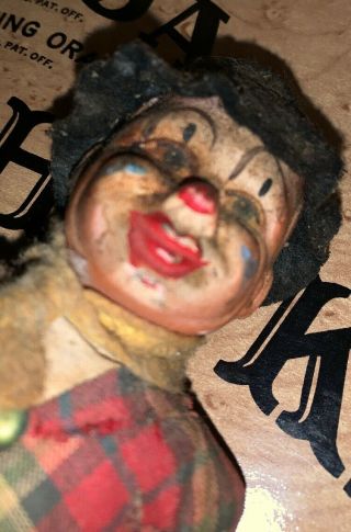 Haunted Active Antique Clown Doll Creepy 2