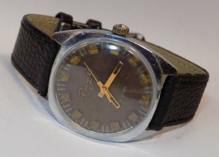 Soviet Mechanical Watch Poljot Ussr 1980 