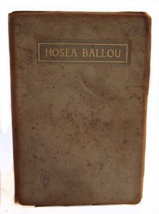 Antique,  Suede Hosea Ballou Universalist Convention Speech Buffalo Ny,  Religion