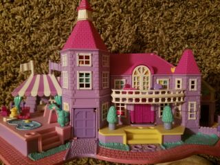 Vintage Bluebird Polly Pocket Magical Mansion With Accessories
