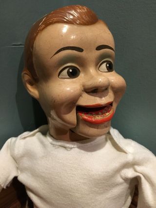 Antique Ventriloquist Doll Jerry Mahoney Creepy Haunted Doll