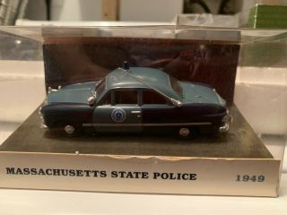 Massachusetts 1949 State Police Diecast Car 1:43 Scale