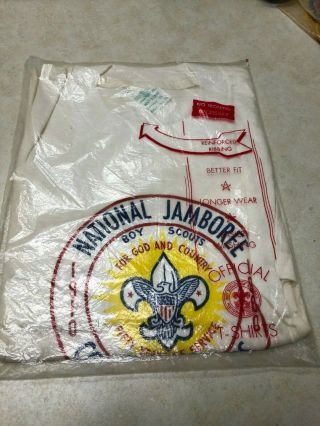 Vintage Boy Scout 1960 National Jamboree Tshirt - Size Extra Large 44