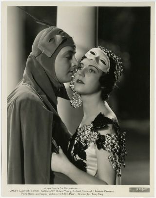 Mona Barrie Robert Young Masquerade Art Deco Vintage 1934 Carolina Photograph Nr