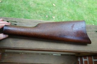 Marlin 1893 Rifle Buttstock Rear Stock Antique Rare