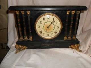 Antique Sessions " Gold Star " 8 Day Clock