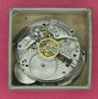 Vintage Waltham Watch Movement Parts In Oem Case Box 21420125 420125