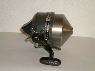 Vintage Zebco Pro Staff 888 Fishing Reel Made in USA - Magnum Gears Metal Foot 2