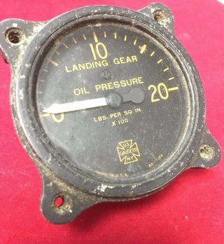 Ww2 Military Landing Gear Oil Indicator Ad/7186