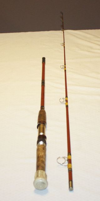 Vintage Wright Mcgill Granger 7 Ft Spin Casting Fishing Rod Made In Usa