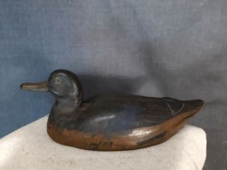 Antique Vintage Handmade Russian and Hand painted Hunting Decoy Rubber Duck 2