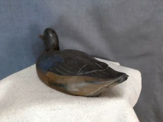 Antique Vintage Handmade Russian and Hand painted Hunting Decoy Rubber Duck 4