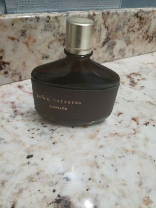 John Varvatos Vintage Eau De Toilette Men’s Spray Cologne Fragrance 4.  2 Oz M0110