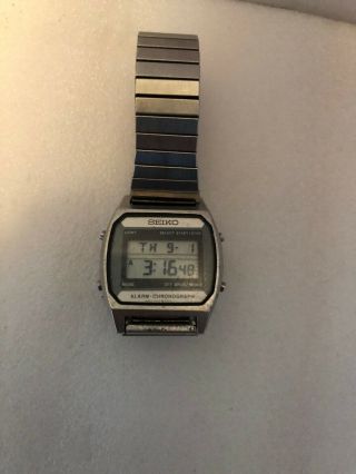 Vintage Seiko Watch Alarm - Chronograph A904 - 5009