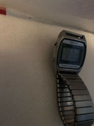 Vintage Seiko Watch Alarm - Chronograph A904 - 5009 3