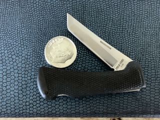 Miniature Vintage Cold Steel Shinobu Tanto Folding Knife San Mai Iii Steel