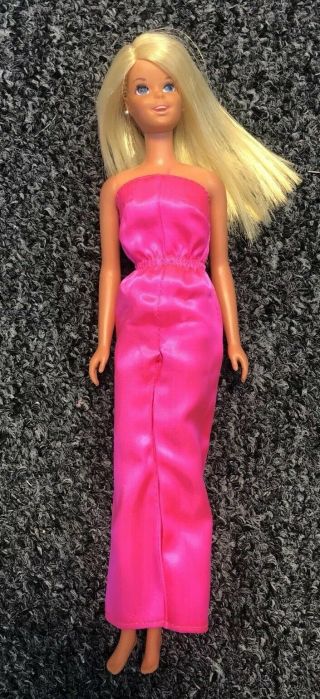 Stunning Vintage 1966 Mattel Hair Bend Leg Barbie Doll Full Outfit