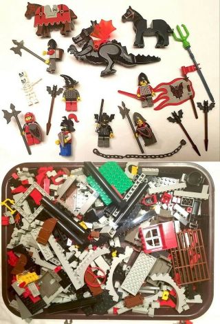 Vintage Lego Castle Fright Knights; Night Lord 