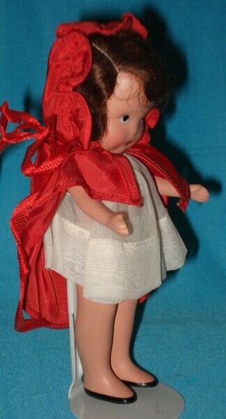 Vintage LITTLE RED RIDING HOOD Nancy Ann Storybook Doll 3