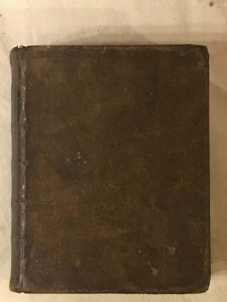 Antique 1855 An American Dictionary of the English Language Webster Merriam 2