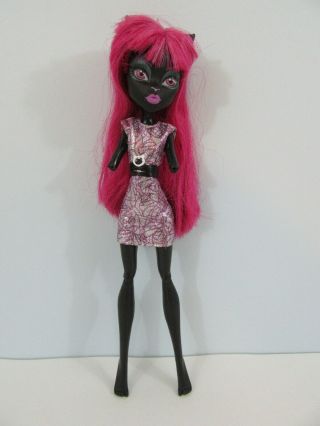 Monster High Doll - Scaremester Catty Noir - Black Skin - No Arms