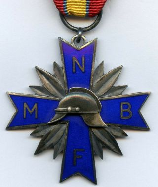 Finland Order Firefighting Merit Silver Cross 1975 Grade