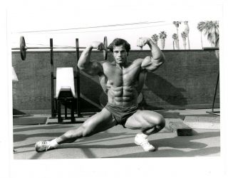 Vintage 1970s MALE classic muscle 2 ea NUDE photos Franco Columbu BODYBUILDER 4