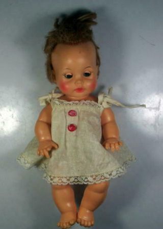 Vintage 1964 Ideal Baby Doll 9 1/2 "