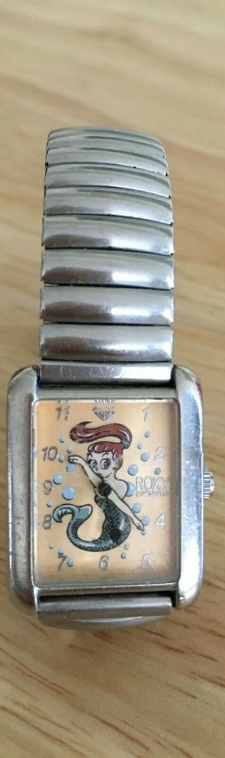 Vintage Roxy Watch,  Mermaid Quiksilver,  Ladies